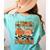 I Teach The Coolest Pumpkins In The Patch Teacher Halloween Women's Comfort Colors T-Shirt Back Print Chalky Mint