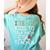 I Teach Kids To Talk Back ESL ESOL Teacher School Team Group Women's Comfort Colors T-Shirt Back Print Chalky Mint