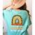 Teach Leopard Rainbow Cute Halloween Costume Teacher Women Women's Comfort Colors T-Shirt Back Print Chalky Mint Teach Leopard Rainbow Cute Halloween Costume Teacher Women Women's Comfort Colors T-Shirt Back Print Chalky Mint