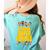 I Teach Super Heroes Comic Book Hero Teacher School Women's Comfort Colors T-Shirt Back Print Chalky Mint