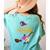 This Is My Teacher Costume Halloween Family Matching Group Women's Comfort Colors T-Shirt Back Print Chalky Mint