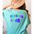 Teacher Shark Don't Stress Do Your Best Forget The Rest Women's Comfort Colors T-Shirt Back Print Chalky Mint