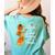 Teacher Thanksgiving I Teach The Cutest Turkeys In The Patch Women's Comfort Colors T-Shirt Back Print Chalky Mint