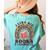 Teacher-TShirt I Like Big Books & I Cannot Lie Reading For Women Women's Comfort Colors T-Shirt Back Print Chalky Mint