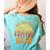 All Teachers Love Brains Teachers Halloween Teacher Women's Comfort Colors T-Shirt Back Print Chalky Mint