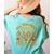 All Teachers Love Brains School Halloween Costume Women's Comfort Colors T-Shirt Back Print Chalky Mint