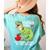 Teachersaurus Rex Dinosaur Like A Normal Teacher Saurus Women's Comfort Colors T-Shirt Back Print Chalky Mint