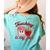Teaching Is My Jam Cute Strawberry For Women Teachers Women's Comfort Colors T-Shirt Back Print Chalky Mint