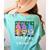 Teaching My Little Gnomies With Gnome For Teacher Women Women's Comfort Colors T-Shirt Back Print Chalky Mint