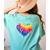 Teaching Is a Work Of Heart Tie Dye Hippie For Teacher For Men Women Girls Kids Women's Comfort Colors T-Shirt Back Print Chalky Mint