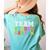Team Kindergarten Shirt Boy Girl Teacher Graduation Women's Comfort Colors T-Shirt Back Print Chalky Mint