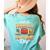 Test Day State Football Tackle Testing Day Sports Teacher Women's Comfort Colors T-Shirt Back Print Chalky Mint