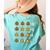 Thanksgiving Order Of Operations Thanksgiving Math Teacher Women's Comfort Colors T-Shirt Back Print Chalky Mint
