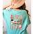 Tis The Season For Inclusion Christmas Sped Teacher Women's Comfort Colors T-Shirt Back Print Chalky Mint