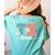 TK Team Back To School Teachers Students Team TK Women's Comfort Colors T-Shirt Back Print Chalky Mint