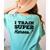 I Train Superheroes For Teacher Coach Men Women Women's Comfort Colors T-Shirt Back Print Chalky Mint