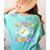 Trick Or Teach Groovy Halloween Teachers Women's Comfort Colors T-Shirt Back Print Chalky Mint