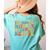 Twin Day Friends Teacher Twinning With My Bestie Matching Women's Comfort Colors T-Shirt Back Print Chalky Mint
