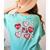 Valentine You Are Loved Worthy Enough Candy Heart Teacher For Men Women Girls Kids Women's Comfort Colors T-Shirt Back Print Chalky Mint