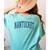 Varsity Grey Nantucket Women's Comfort Colors T-Shirt Back Print Chalky Mint