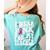 I Wear Pink For My Teacher Breast Cancer Awareness Support Men Women Women's Comfort Colors T-Shirt Back Print Chalky Mint