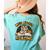 Wild About Reading Tiger For Teachers & Students Women's Comfort Colors T-Shirt Back Print Chalky Mint Wild About Reading Tiger For Teachers & Students Women's Comfort Colors T-Shirt Back Print Chalky Mint