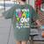 100th Day Of School Get Your Cray On Teacher Women's Comfort Colors T-Shirt Back Print Moss