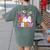 1st Grade Boo Crew First Grade Halloween Costume Teacher Kid Women's Comfort Colors T-Shirt Back Print Moss 1st Grade Boo Crew First Grade Halloween Costume Teacher Kid Women's Comfort Colors T-Shirt Back Print Moss