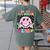 In My 1st Grade Era Smile Face Back To School Teacher Kid Women's Comfort Colors T-Shirt Back Print Moss