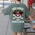 3rd Grade Pirate Crew Halloween Costume Student Teacher Women's Comfort Colors T-Shirt Back Print Moss