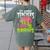 3rd Grade Teachers Love Brains Zombie Teacher Halloween Women's Comfort Colors T-Shirt Back Print Moss