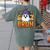 67 Teacher Ghost Six Seven Meme Math Equation Bruh Halloween Women's Comfort Colors T-Shirt Back Print Moss