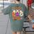 6th Grade Boo Crew Sixth Grade Halloween Teacher Kid Women's Comfort Colors T-Shirt Back Print Moss 6th Grade Boo Crew Sixth Grade Halloween Teacher Kid Women's Comfort Colors T-Shirt Back Print Moss