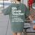 6th Grade Teacher Definition Back To School First Day Women's Comfort Colors T-Shirt Back Print Moss