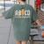 ABCD Back In Class First Day Back To School Teacher Student Women's Comfort Colors T-Shirt Back Print Moss ABCD Back In Class First Day Back To School Teacher Student Women's Comfort Colors T-Shirt Back Print Moss