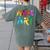 Make Art Painter Artist Teacher Artsy Men Women Kids Women's Comfort Colors T-Shirt Back Print Moss