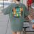 Back To School Groovy Teacher 1st First Grade Crew Squad Women's Comfort Colors T-Shirt Back Print Moss Back To School Groovy Teacher 1st First Grade Crew Squad Women's Comfort Colors T-Shirt Back Print Moss