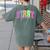 Back To School Neon Checkered First Grade Colorful Teacher Women's Comfort Colors T-Shirt Back Print Moss Back To School Neon Checkered First Grade Colorful Teacher Women's Comfort Colors T-Shirt Back Print Moss