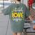 Back To School Teach Love And Inspire Teacher Sunflower Women's Comfort Colors T-Shirt Back Print Moss Back To School Teach Love And Inspire Teacher Sunflower Women's Comfort Colors T-Shirt Back Print Moss