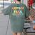 Battery Life Of A Para SPED Parapro Teacher Squad Women's Comfort Colors T-Shirt Back Print Moss