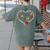 Best Head Start Teacher Early Head Start Teachers Women's Comfort Colors T-Shirt Back Print Moss