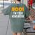 Boo I'm Your Homework Halloween Teacher Costume Women's Comfort Colors T-Shirt Back Print Moss