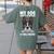 Boston Terrier American Gentleman Dog Lover I'm Well Trained Women's Comfort Colors T-Shirt Back Print Moss