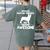 Boston Terrier Awesome Women's Comfort Colors T-Shirt Back Print Moss