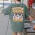 Boston Terrier Crew Cartoon For Dog Owner Pet Boston Terrier Women's Comfort Colors T-Shirt Back Print Moss