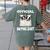 Boston Terrier Dog Official Sleepshirt Pajamas Nightgown For Men Women Kids Women's Comfort Colors T-Shirt Back Print Moss