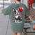 Boston Terrier Dog Valentine's Day Dog Owner Women's Comfort Colors T-Shirt Back Print Moss