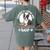 Boston Terrier Dog Women's Comfort Colors T-Shirt Back Print Moss