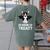 Boston Terrier Halloween Shirt Did Someone Say Treat Women's Comfort Colors T-Shirt Back Print Moss