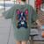 Boston Terrier Lovers Gaming Headphones Boston Terrier Women's Comfort Colors T-Shirt Back Print Moss